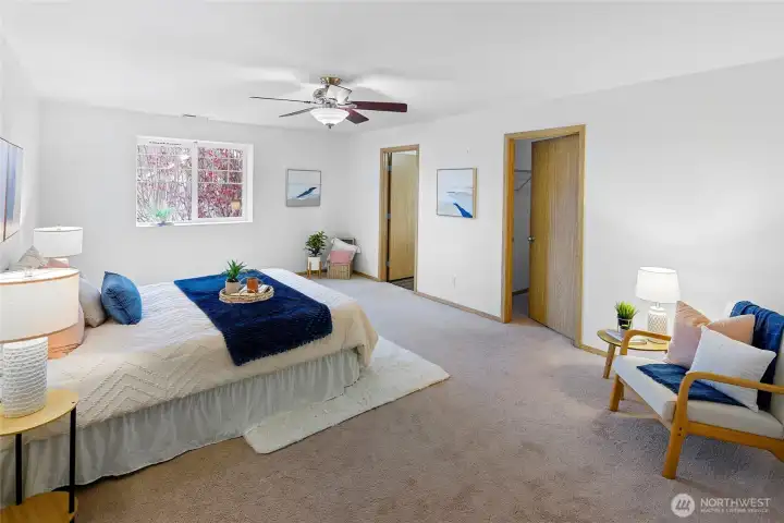 So spacious and private