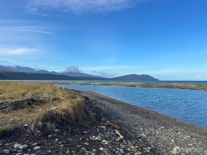 Near the Mouth of the Elwha River