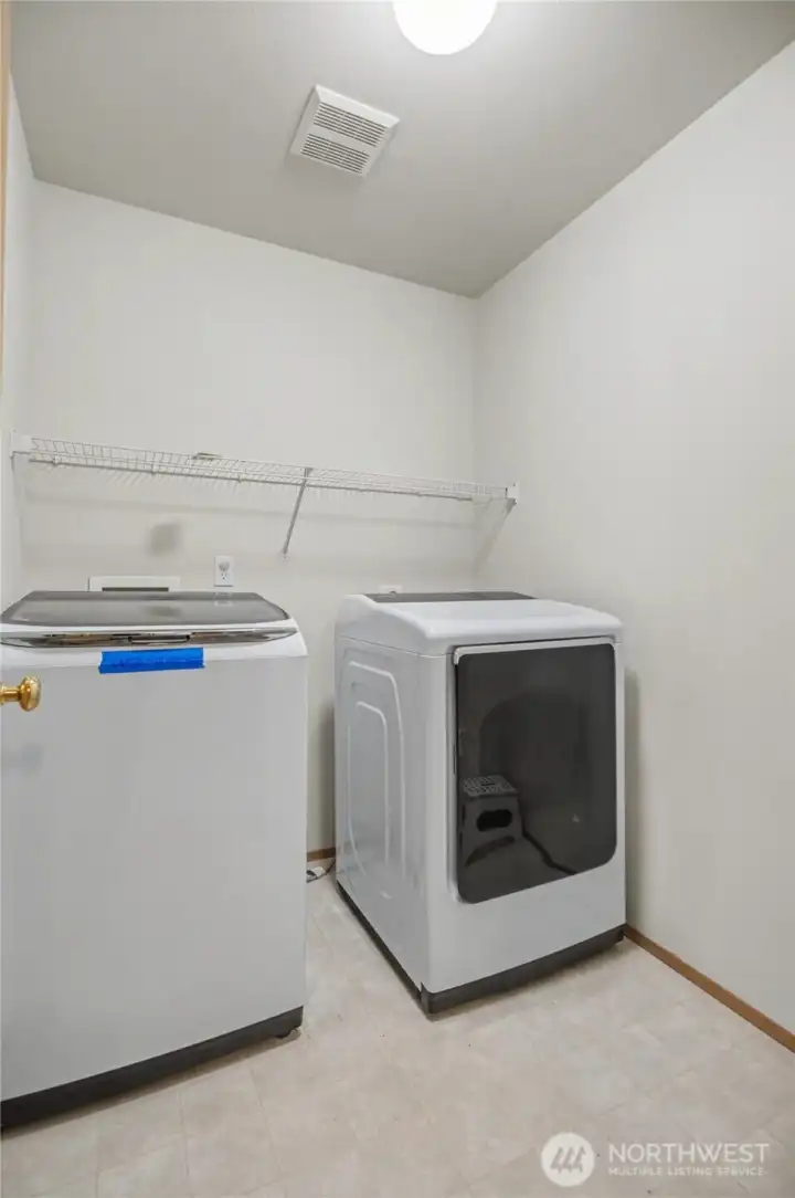 Washer and Dryer included