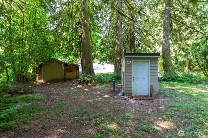 Outbuildings for storage