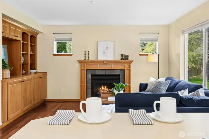 Open concept kitchen is great for entertaining and everyday living.