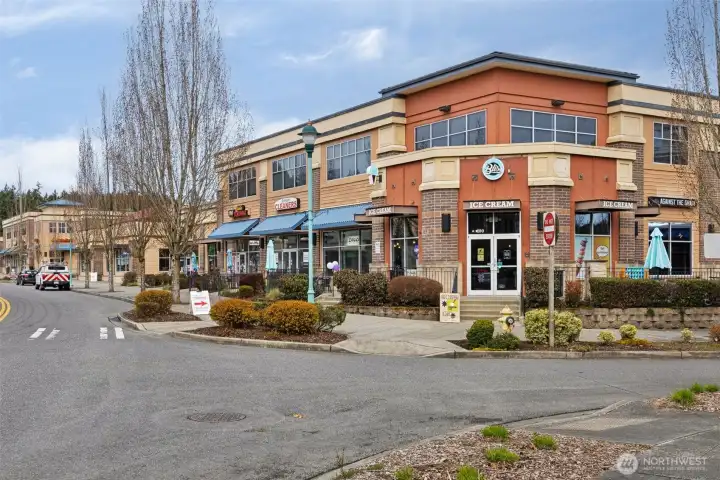 So many convenient places to visit and window shop right in the heart of this community.