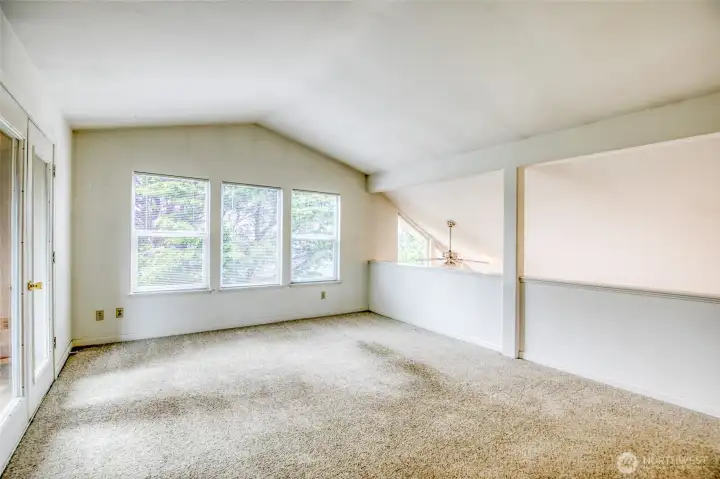 Loft Space Vaulted Ceilings