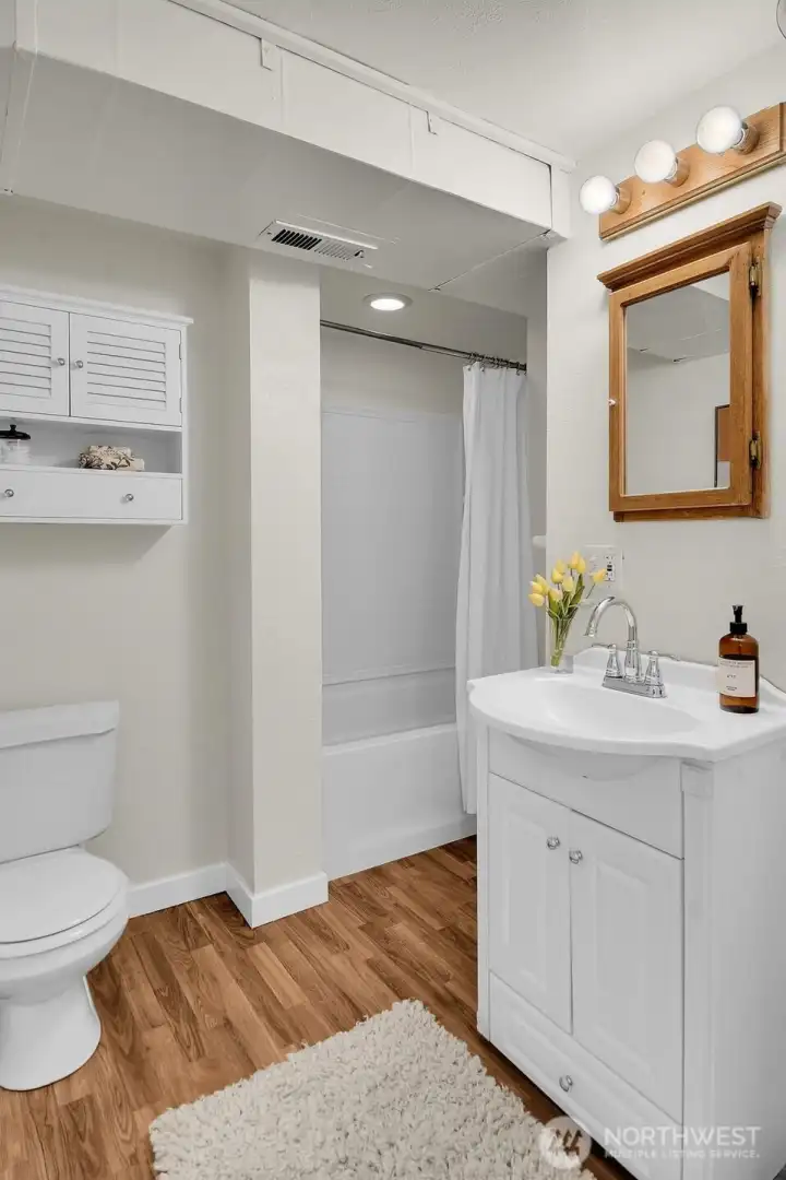 Lower level full bathroom Lower level full bathroom
