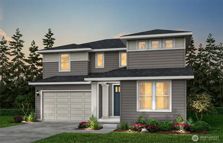 Rendering of home. Rendering of home.