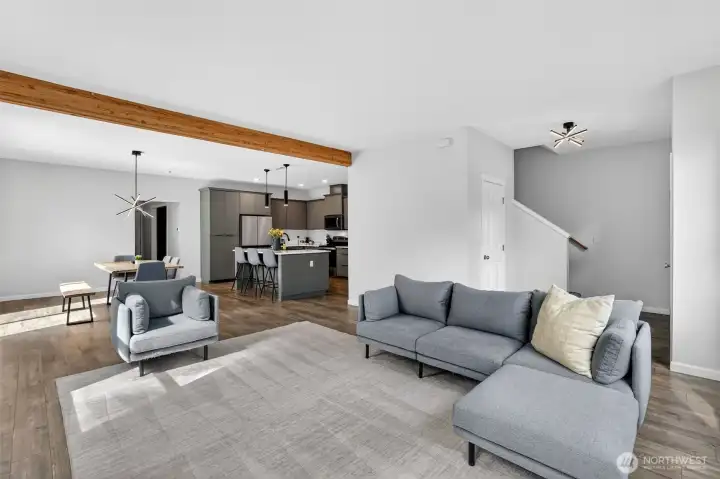 Greatroom floor plan