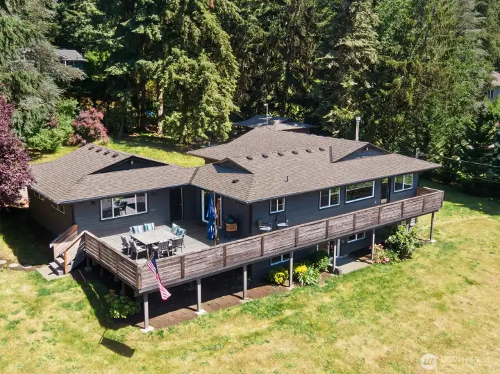 Sweeping decks allow you to enjoy time outside - especially the panoramic territorial views.