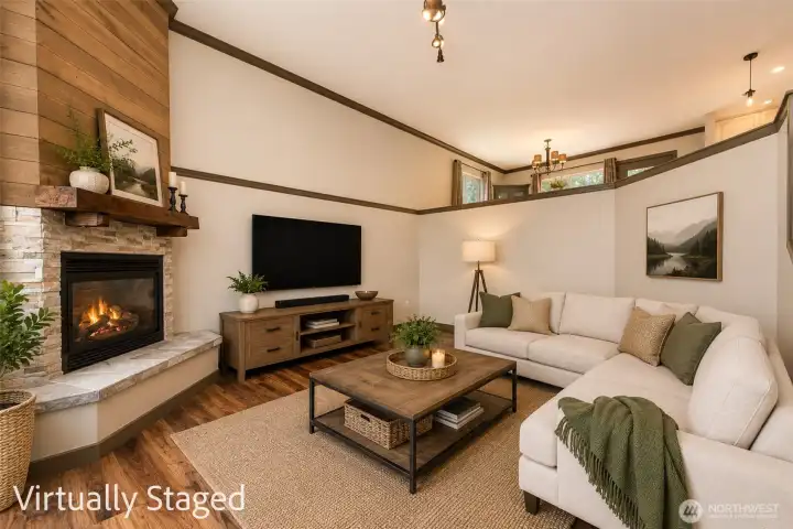 living room (virtually staged) living room (virtually staged)