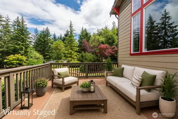 Peaceful deck Peaceful deck