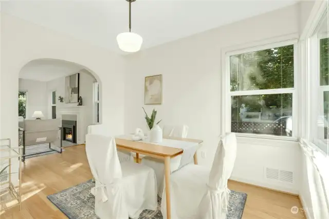 Adjacent Dining Room area with plenty of room for entertaining