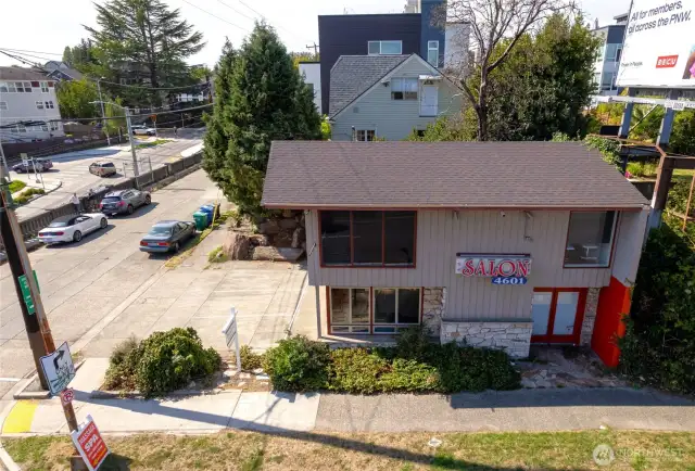 note newer 50 year roofing, prime corner site