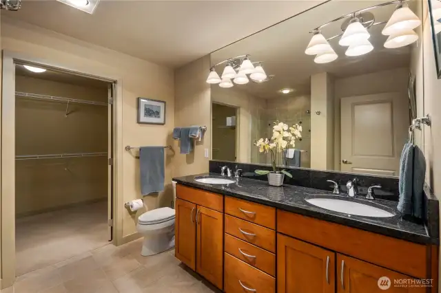 Well-appointed bathroom featuring modern fixtures and finishes, designed for relaxation and functionality.