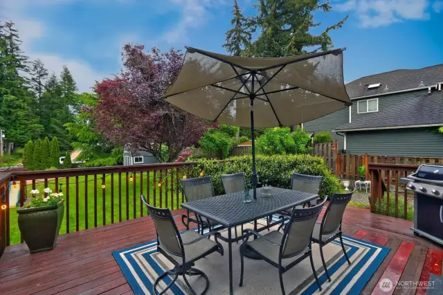 Large Entertaining Deck