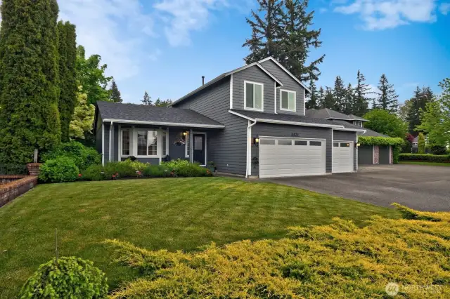 Great Curb Appeal and loads of parking spaces