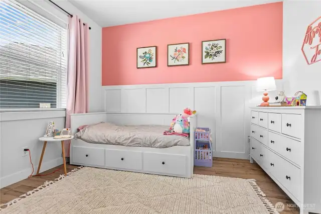 1 of 2 more bedrooms -again with charming details added