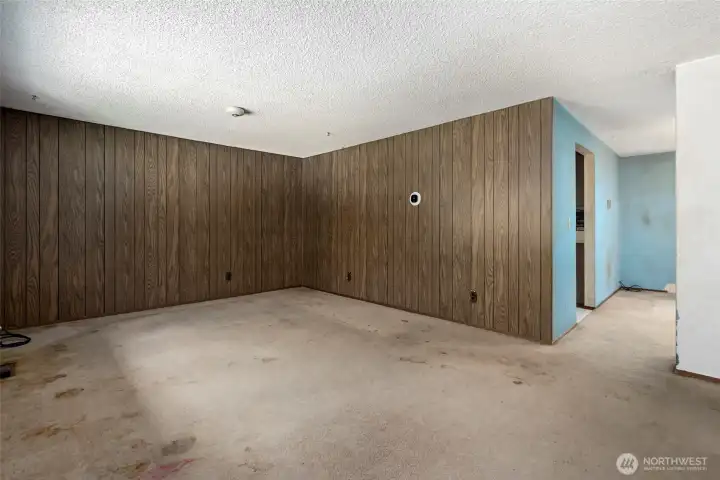 Living Room looking in towards dining room.