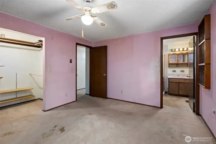 Primary bedroom.