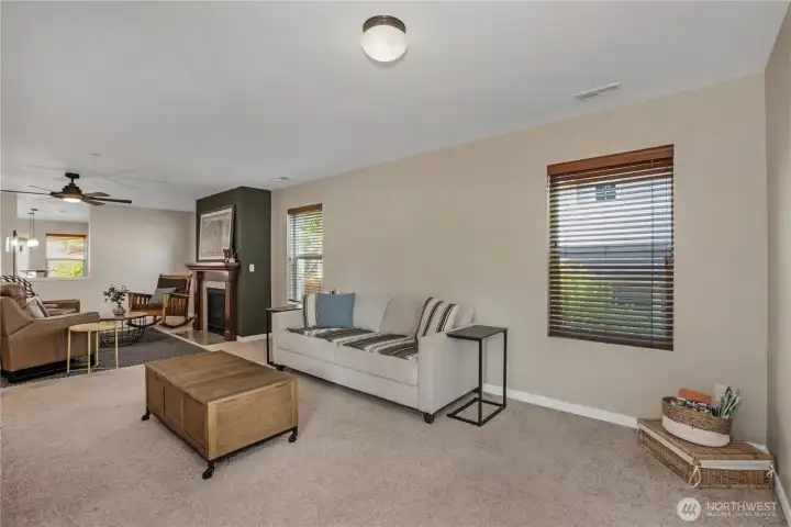 additional sitting area