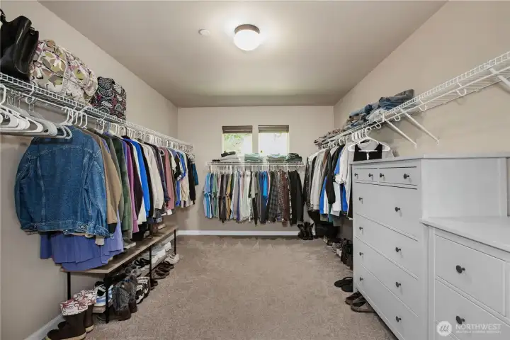 HUGE walk-in closet