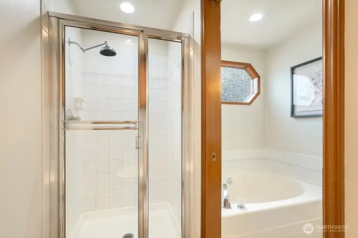 walk-in shower
