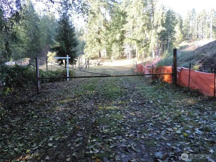 Gate at (NE) entrance.