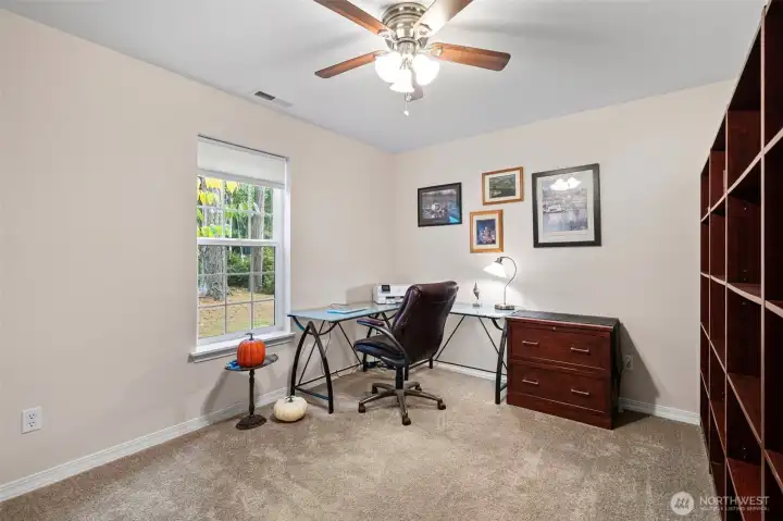 Bedroom #3 Ceiling Fan (Bookshelf may convey)