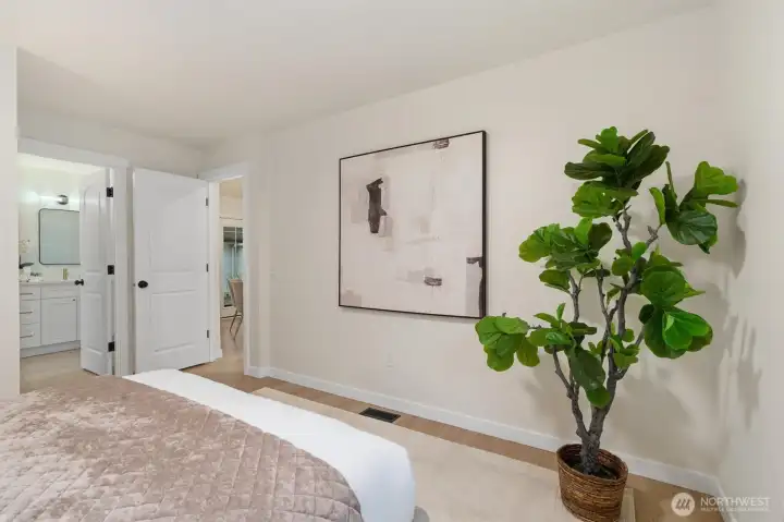 Nest thermostat learns your preferences and automatically adjusts for comfort and utility savings.