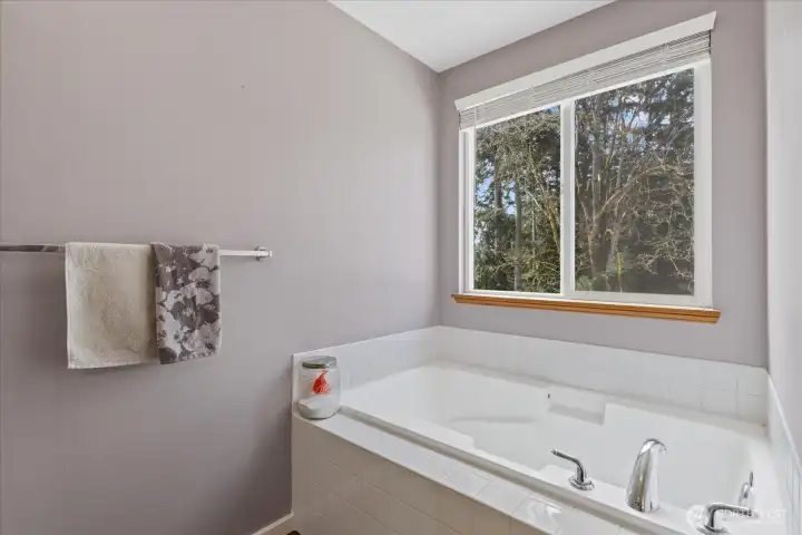 Soaking Tub in Primary Suite