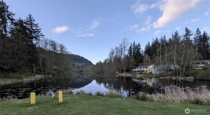 Reed Lake - no motorized boats allowed, which makes for great swimming or row boats.