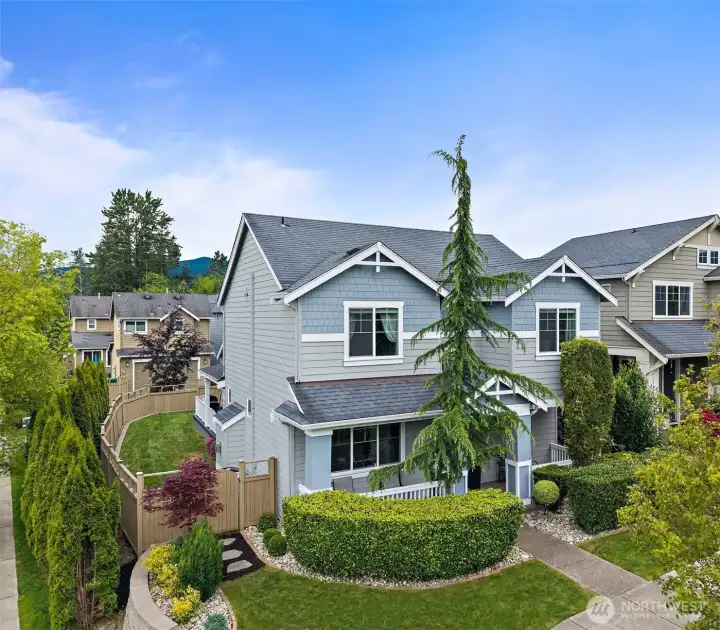 beautiful corner lot