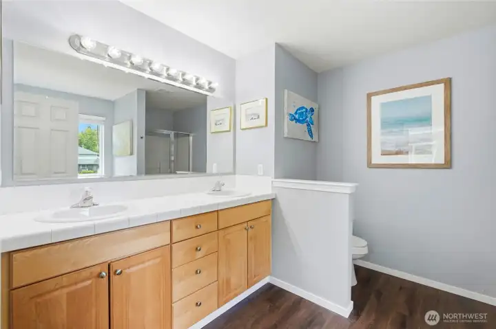 5 Piece on suite off primary room 5 Piece on suite off primary room