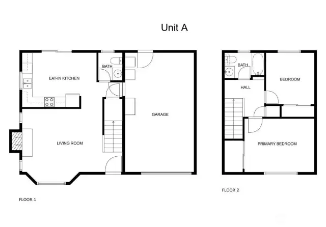 Unit A - Floor Plan