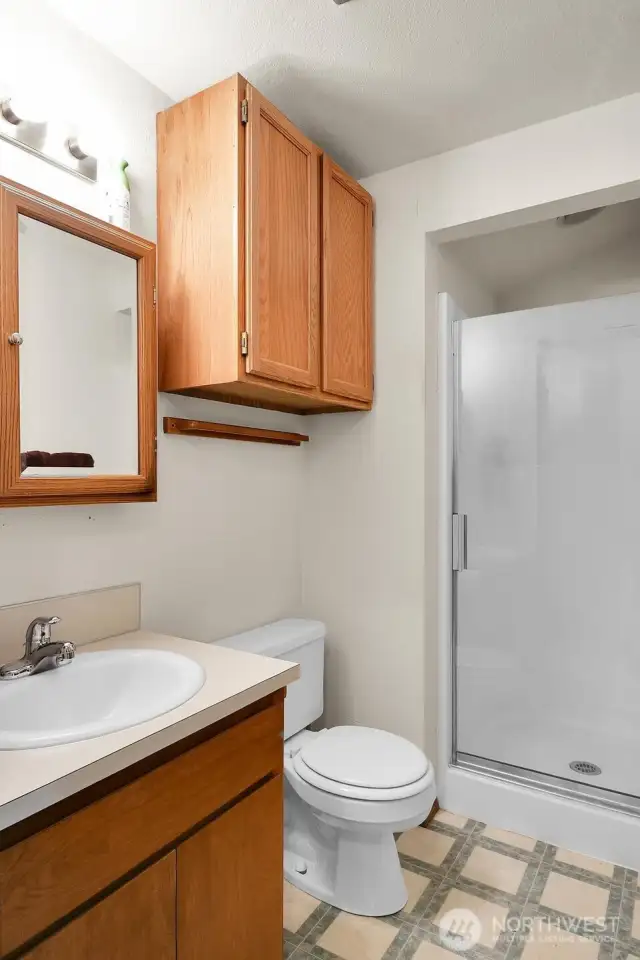 Unit B - Main Floor 3/4 Bath.