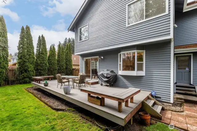 Back deck