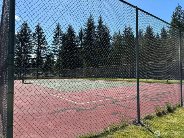 Tennis courts