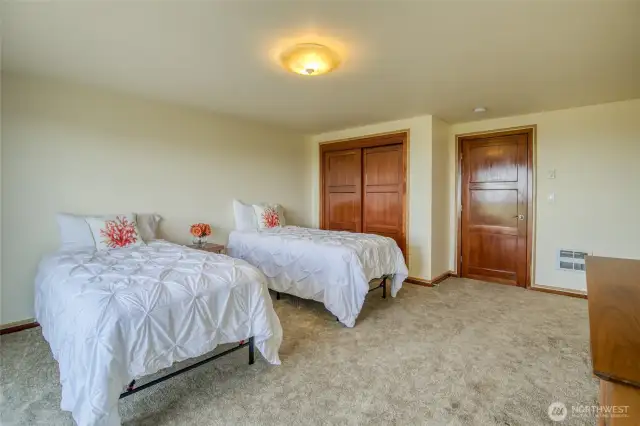 Bedroom 2 Upstairs with Ocean View