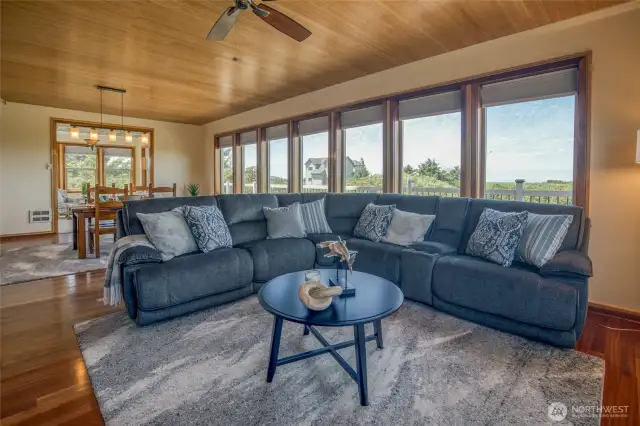 Living Room with Gas Fireplace