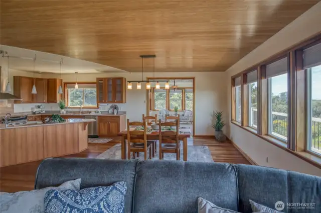 From Living Room Looking toward Kitchen/Dining Area