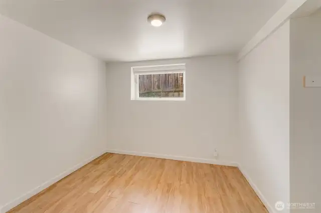 Basement apartment