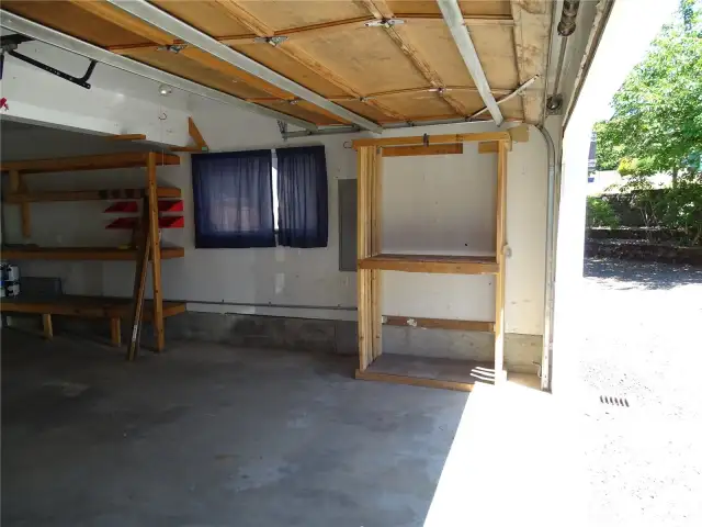 Garage. More Shelving.