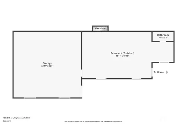 Lower Level Floor Plan