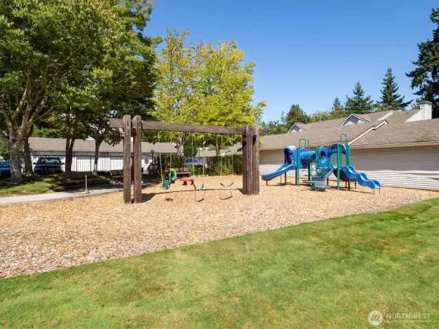 The private play park is a nice spot.