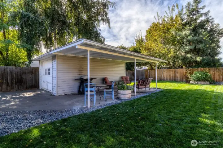 Covered Back Patio