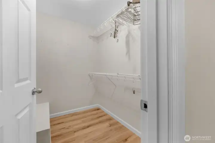 Master Bedroom Walk-In Closet