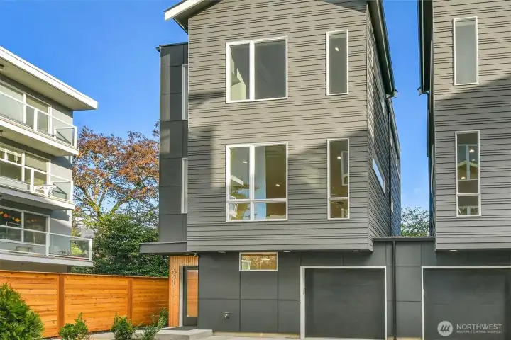 Stand Alone Luxury townhome attached attached at the garage