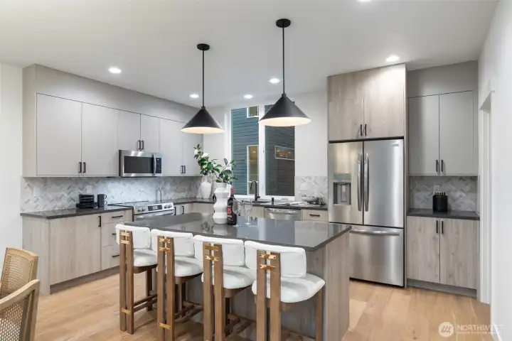 Photo is model unit 6510, kitchen