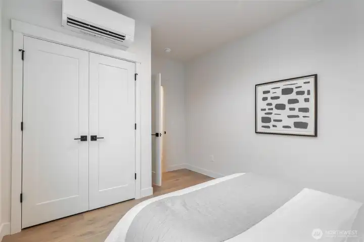 Photo is model unit 6510, second bedroom on upper floor