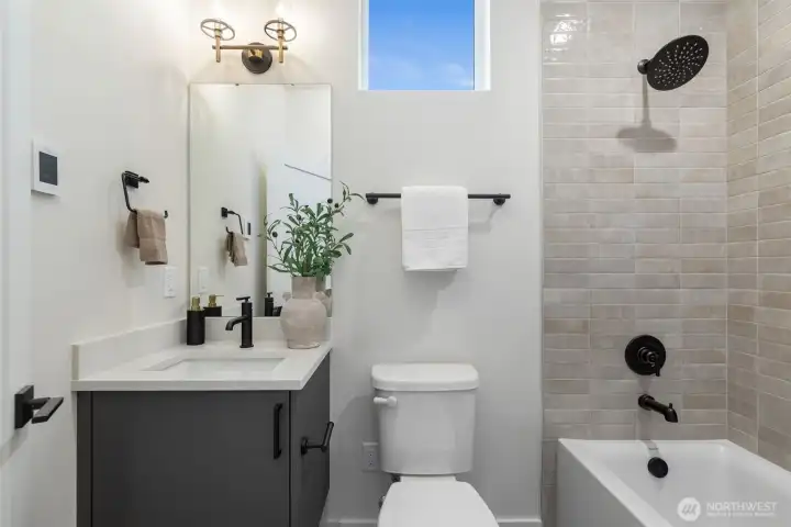 Photo is model unit 6510, second bathroom on upper floor