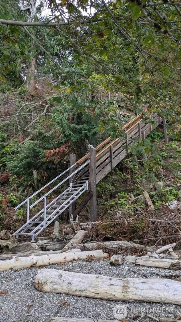 Beach access to The Preserve's private beach.