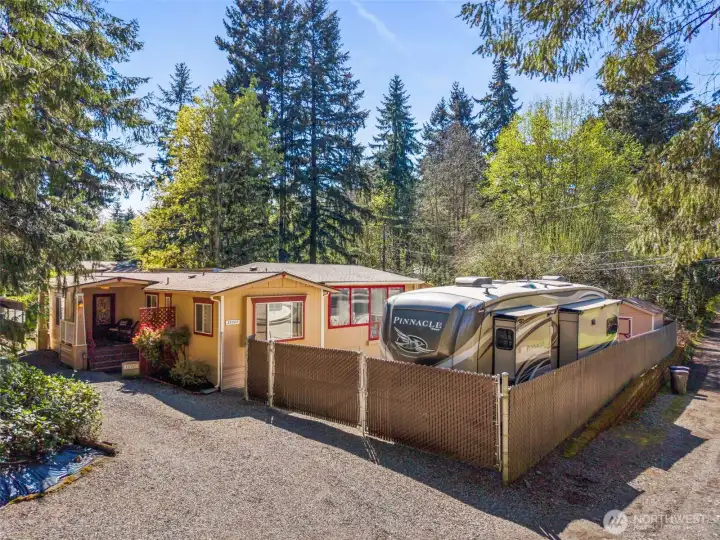 Front of the property.